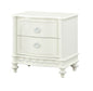 Dorothy 2 Drawers 26"H Nightstand with 2 Drawers