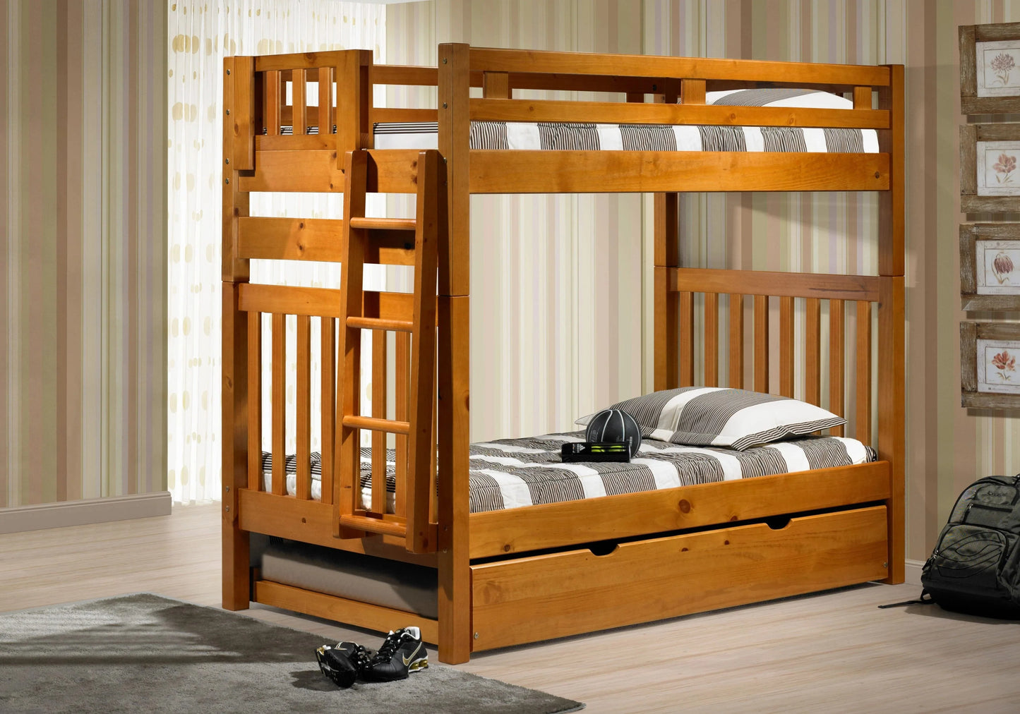 Twin/Twin Tall Mission Bunkbed