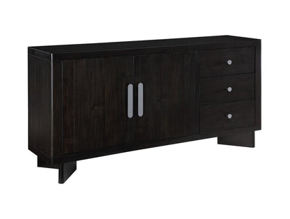 Hathaway 3-drawer Sideboard Buffet Cabinet Acacia Brown