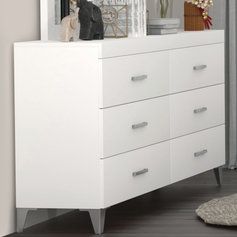 Casilda 6 Drawers 58"L Dresser