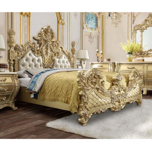 Cabriole Upholstered Eastern King Bed