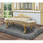 Cabriole 73"L Upholstered Bench