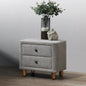 Cleo 20"H 2 Drawers Nightstand