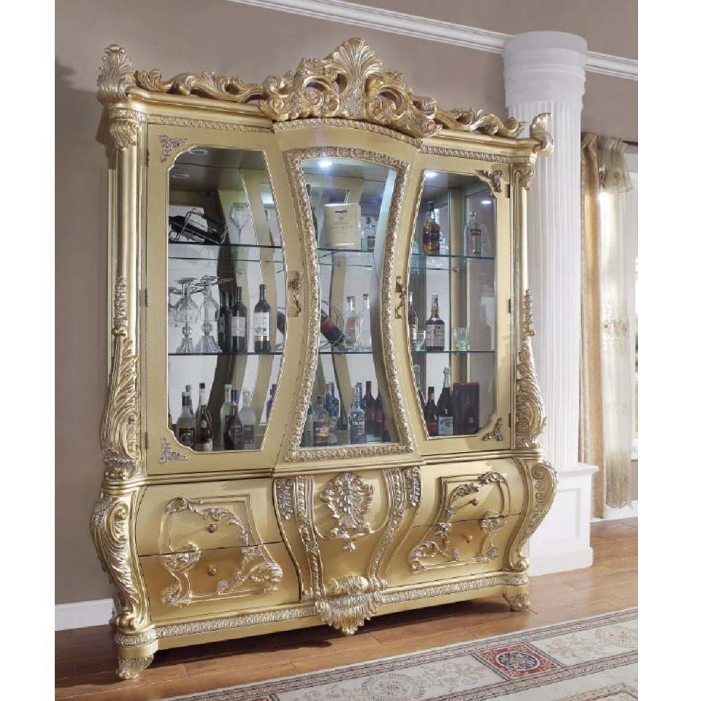 Cabriole 2 Doors Lighted Curio