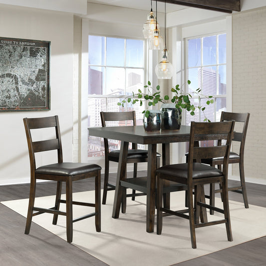 Laredo 5 Piece Counter Height Dining Set