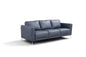 Astonic 85"L Top Grain Leather Sofa