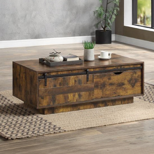 Bellarosa Rectangular 2 Drawers Coffee Table