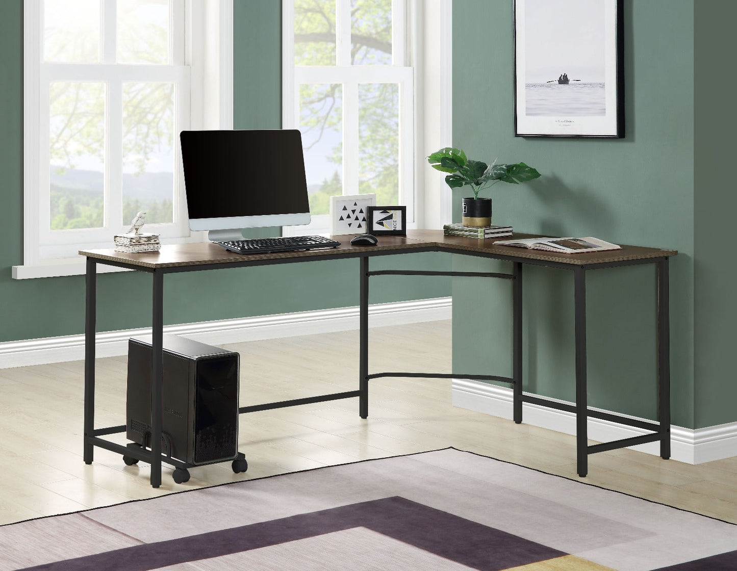 Bambina 66"L Computer Desk