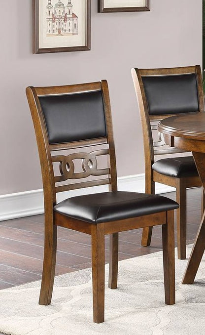 F1813 Dining Chair Walnut (set of 2)