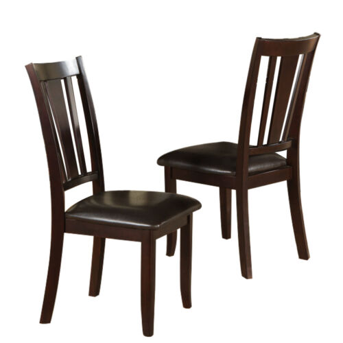 F1285 Dining Chair Dark Brown (set of 2)
