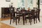 F1285 Dining Chair Dark Brown (set of 2)