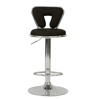 F1641 Adjustable Barstool Black (set of 2)