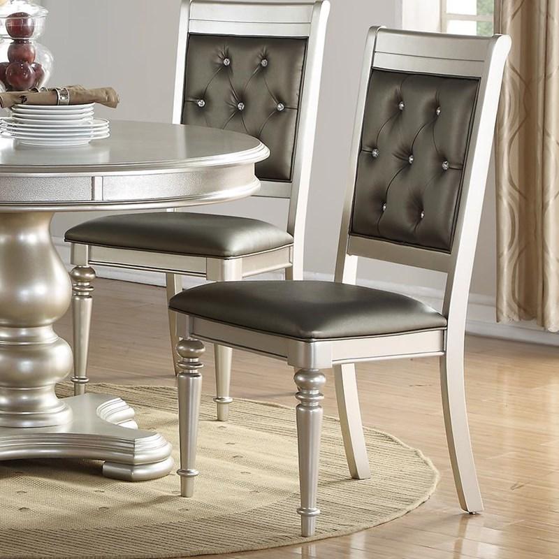 F1705 Dining Chair Silver (Set of 2)