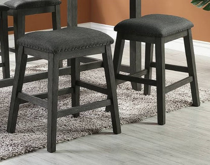 F1790 Counter Stool Black (Set of 2)