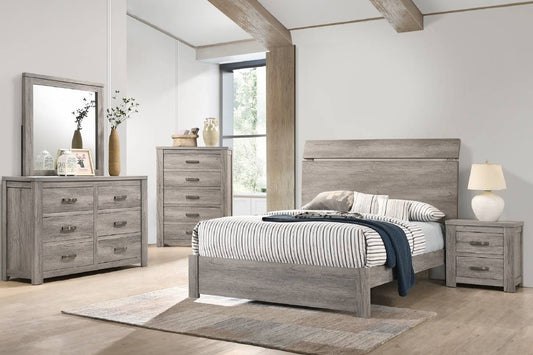 F9543Q Queen Bed Beige