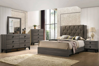 F5454 Chest Marble Top Grey