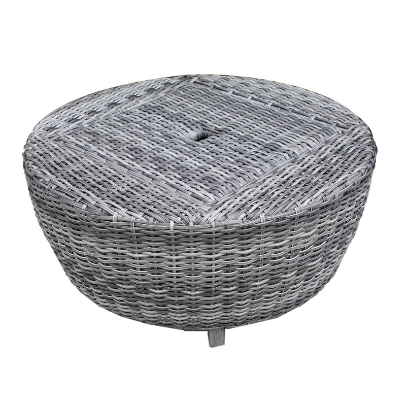 Marana 36" Round Coffee Table with Cooler