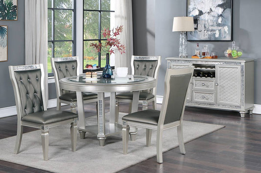 F2596 Dining Table Grey