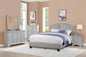 Sophie Queen Bed Grey