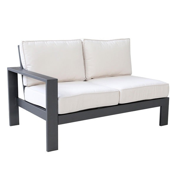 Left Arm Loveseat with Cushion