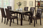 F2093 Dining Table Dark Brown