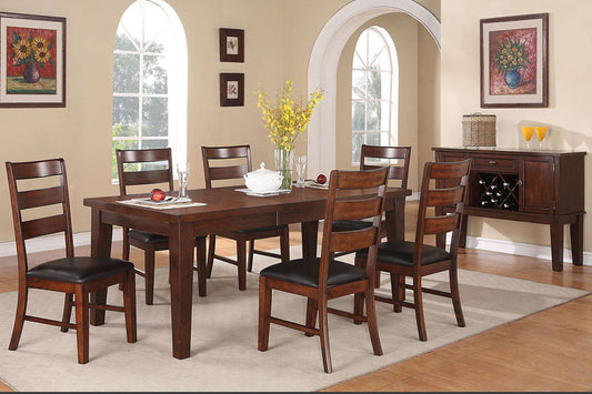 F2207  Brown Dining Table