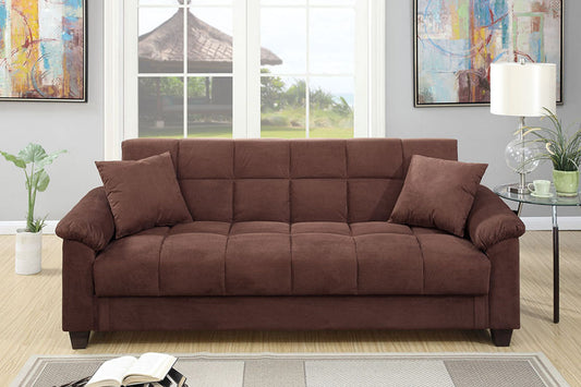 F7889 Adjustable Sofa Chocolate