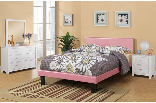 F9300F Full Size Bed Pink