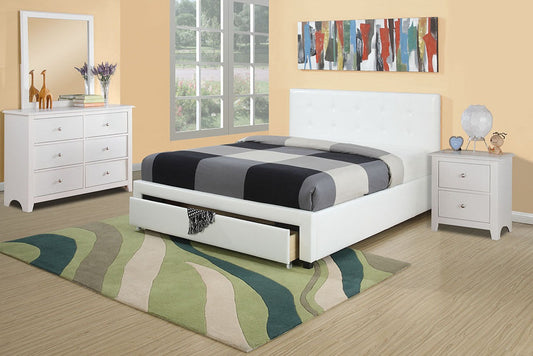 F9314Q Queen Bed White