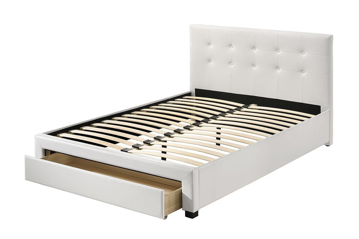 F9314F Full Size Bed White