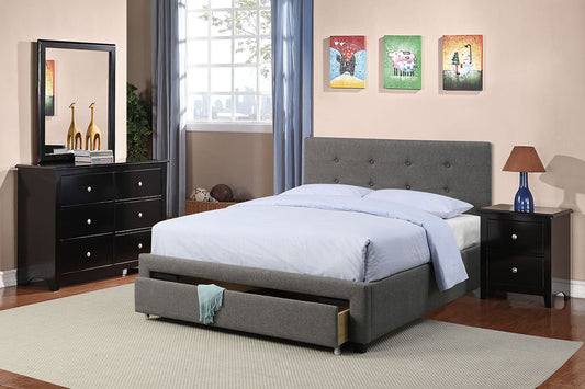 F9330F Full Size Bed Grey