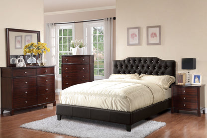 F9331F Full Size Bed  Black