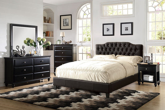 F9331Q Queen Bed Black