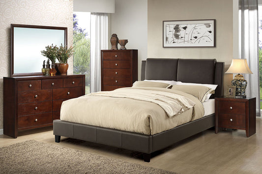 F9336F Full Size Bed Brown