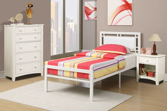 F9414T Twin Size Bed White