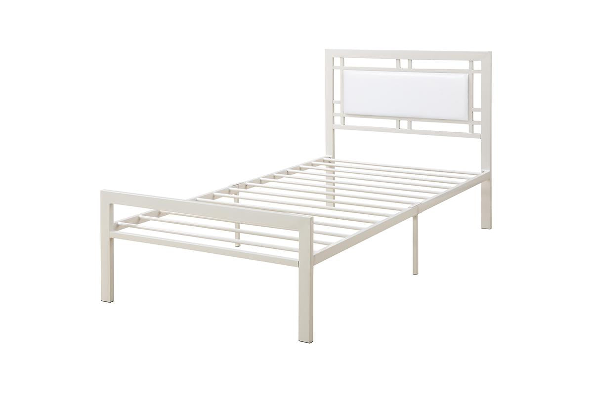 F9414T Twin Size Bed White