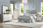 F9428EK Eastern King Bed Silver