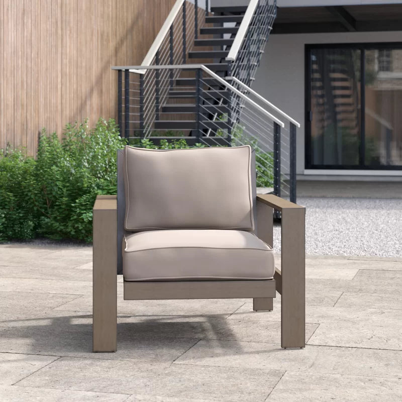 Club Motion Chair with Cushion-Taupe (YB3016-168)