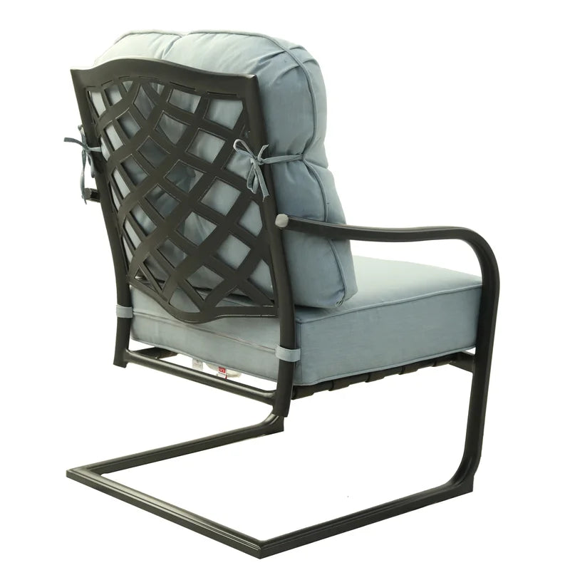 Spring Club Chair With Cushion