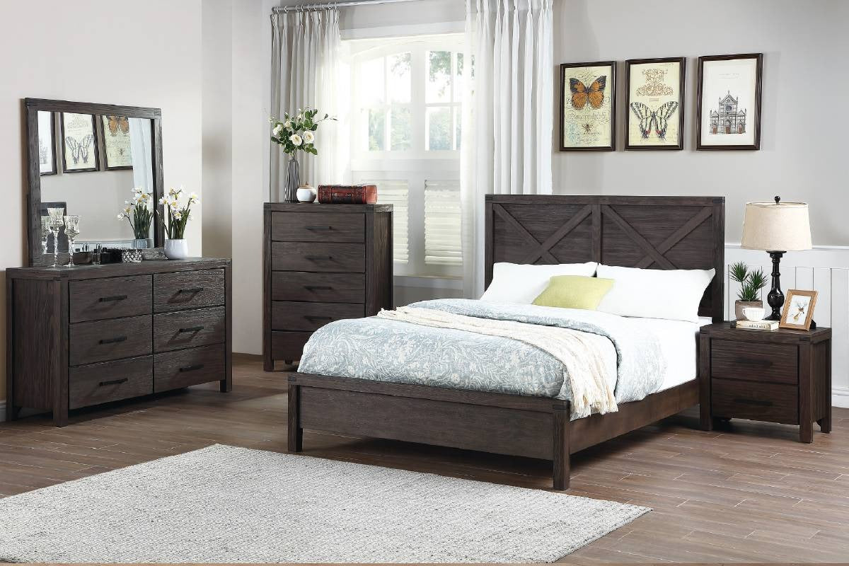 F5429 Brown Pine Chest