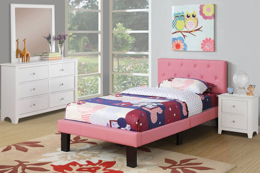 F9417T Twin Size Bed Pink