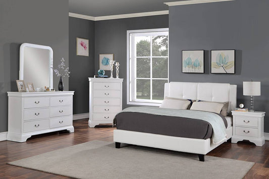 F9580Q Queen Bed White