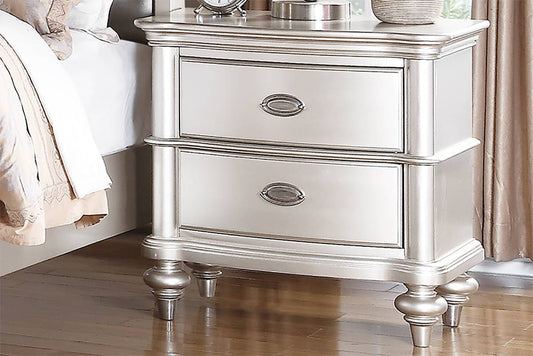 F4390 Nightstand Silver