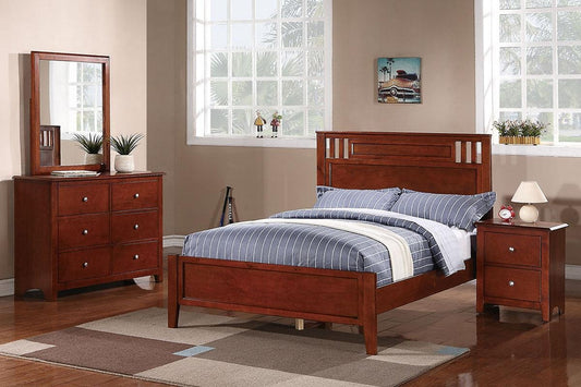 F9047T Twin Size Bed Cherry