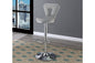 F1643 Adjustable Barstool Grey (set of 2(