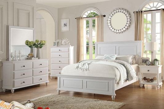 F9270Q  Queen Bed White