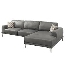 F6429 2-PCS Sectional Sofa Set Antique Grey