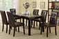 F1078 Dining Chair Dark Brown (set of 2)