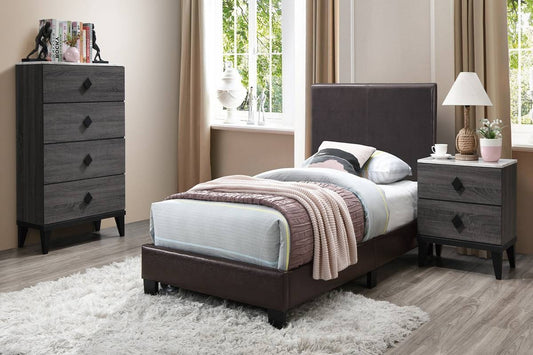 F9212T Twin Bed Espresso