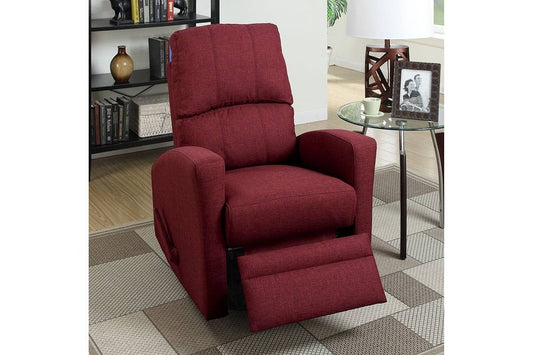 F1531 Swivel Recliner Carmine